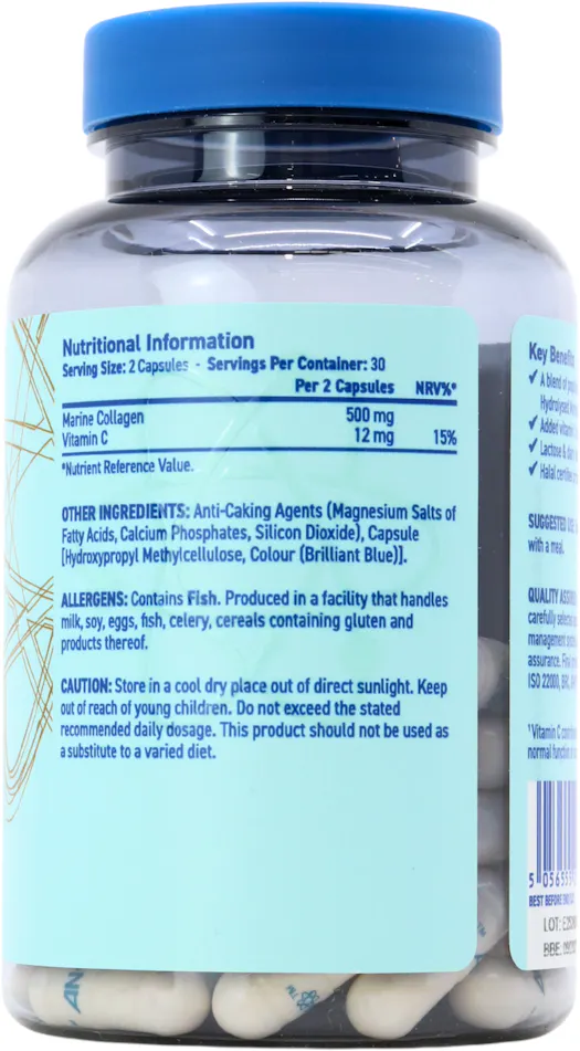 Applied Nutrition Solutions Marine Collagen 60 Capsules - 2