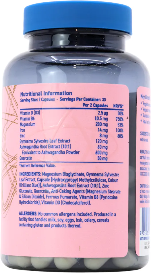 Applied Nutrition Solutions Menopause Complex 60 Capsules - 2