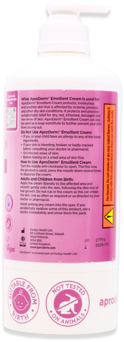 AproDerm Emollient Cream 500g - 2