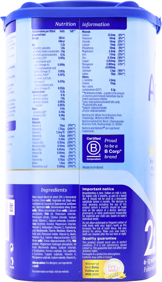 Aptamil Follow On Milk 800g - 3