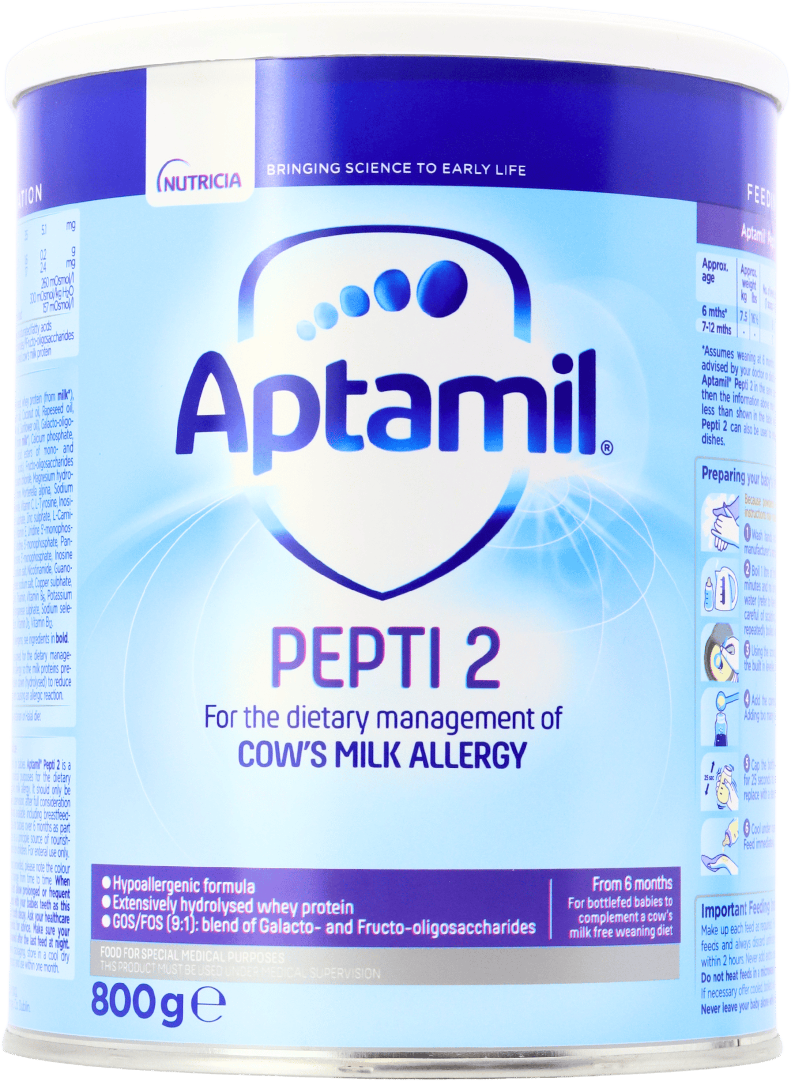 Aptamil Pepti 2 800g