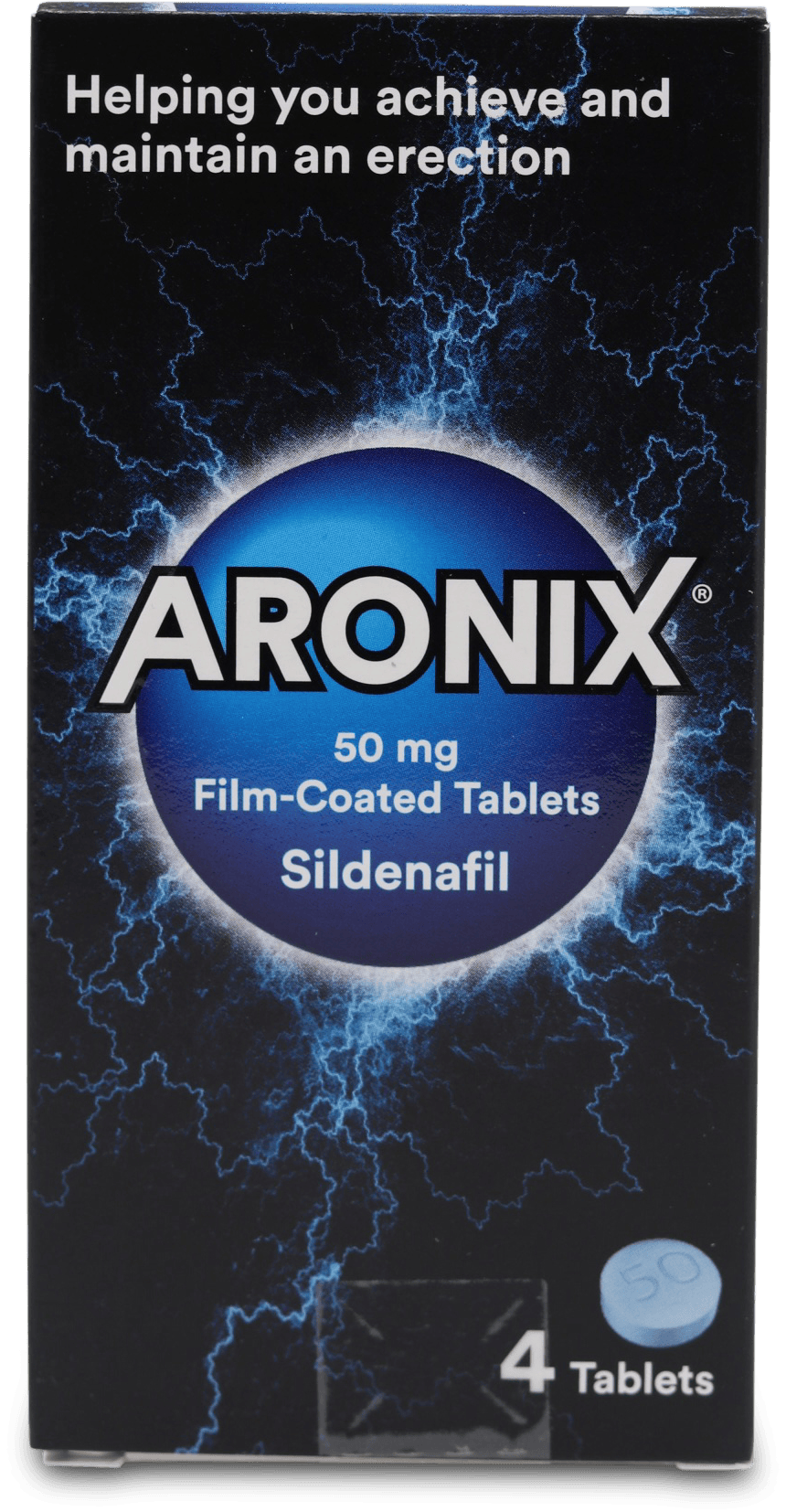 Aronix 50mg Film-Coated  4 Tablets