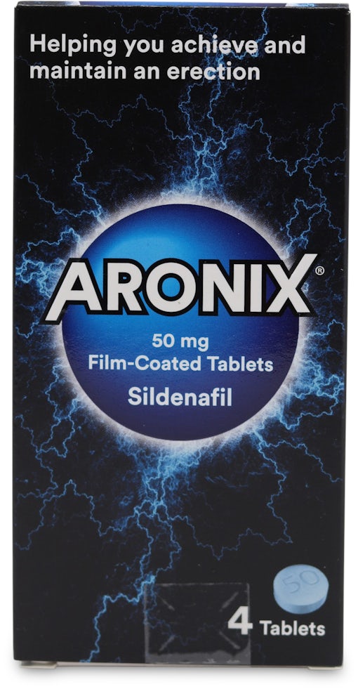Aronix 50mg Film-Coated  4 Tablets