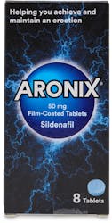 Aronix 50mg Film-Coated 8 Tablets