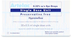 Artelac 0.32% Sterile Eye Drops Unit Dose 30 Pack