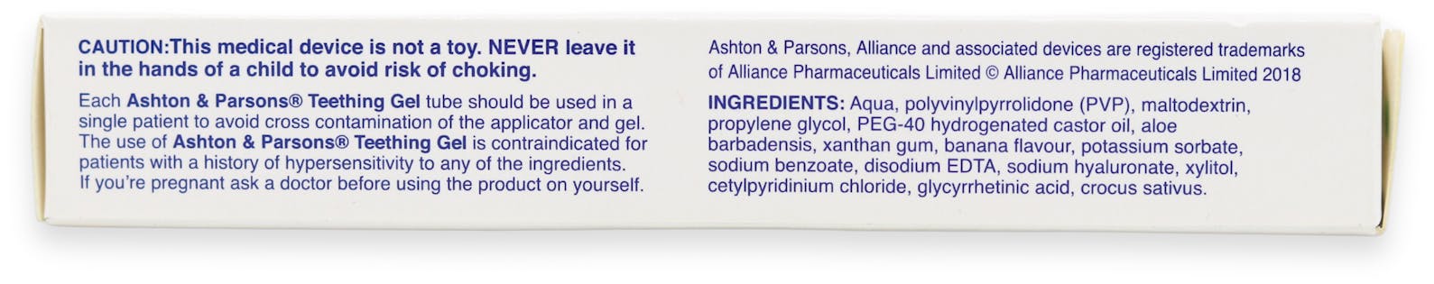 Ashton & Parsons Teething Gel 10ml - 2