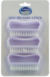 Athena Nail Brushes 3 Pack