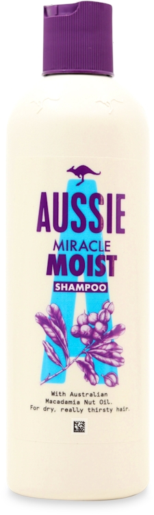 Photos - Hair Product Aussie Miracle Moist Shampoo for Dry Hair 300ml 