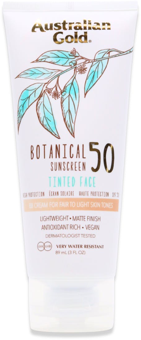 Australian Gold Botanical SPF50 Tinted Face Lotion Fair to Light 88ml - 3