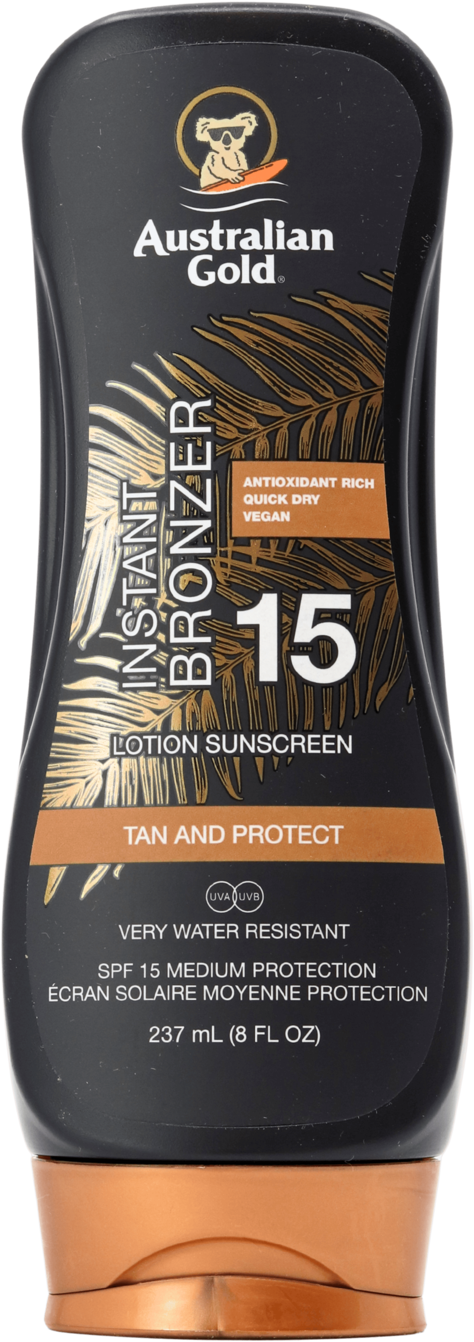 Australian Gold SPF15 Lotion with Bronzer 237ml