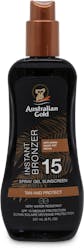 Australian Gold SPF15 Spray Gel with Bronzer 237ml