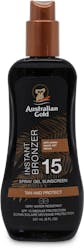 Australian Gold SPF15 Spray Gel with Bronzer 237ml