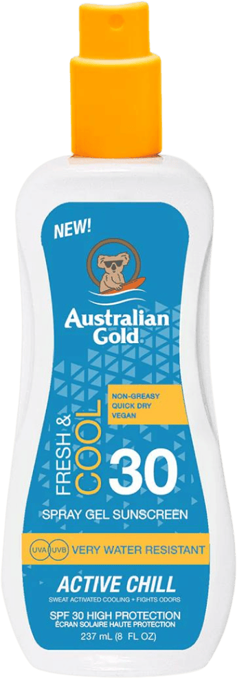 Australian Gold SPF30 Active Chill Spray Gel 237ml