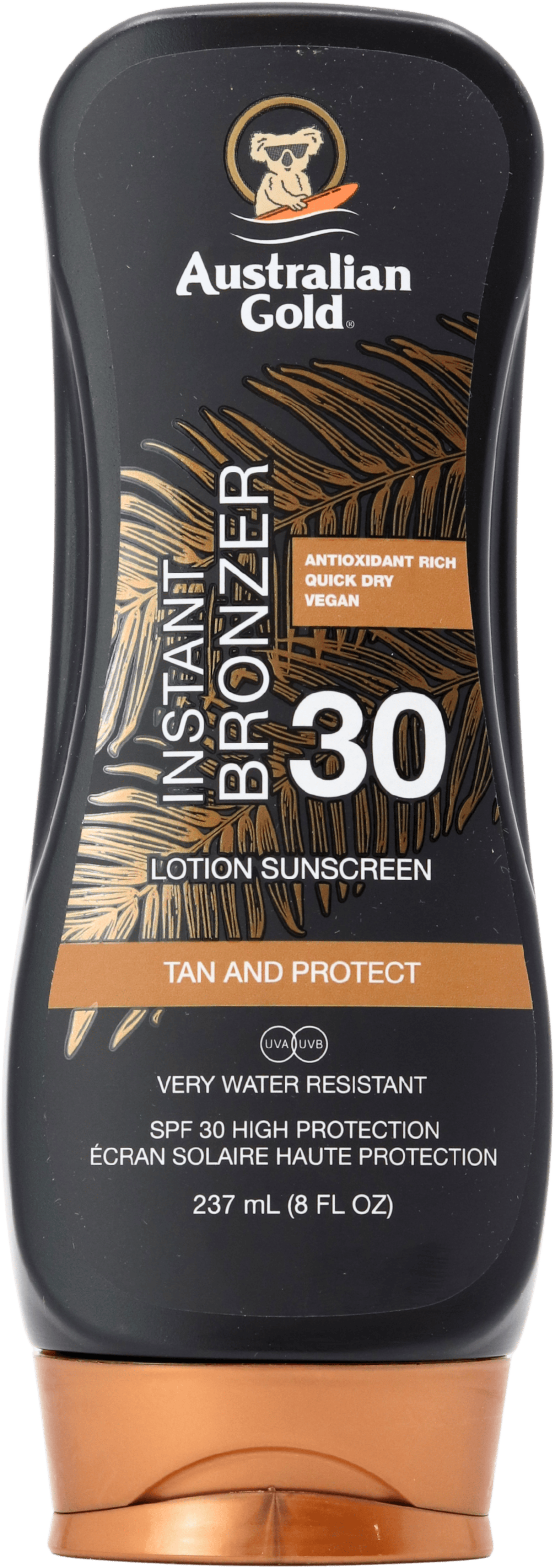 Australian Gold SPF30 Lotion with Bronzer 237ml
