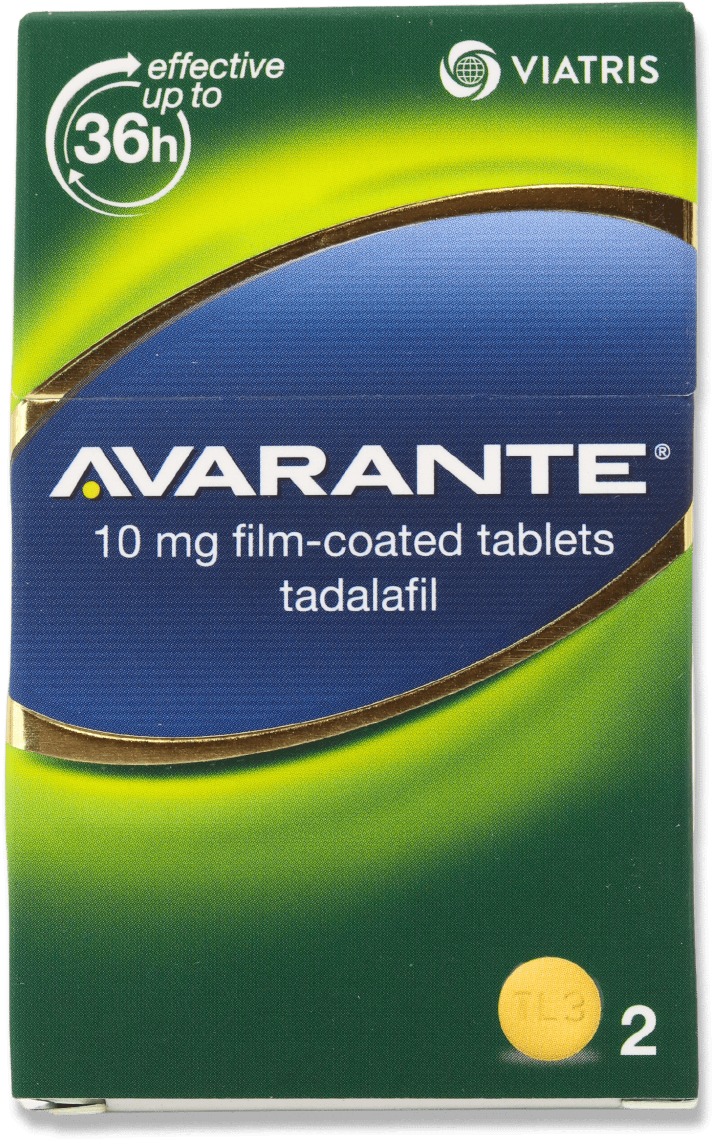 Avarante 10mg 2 Tablets