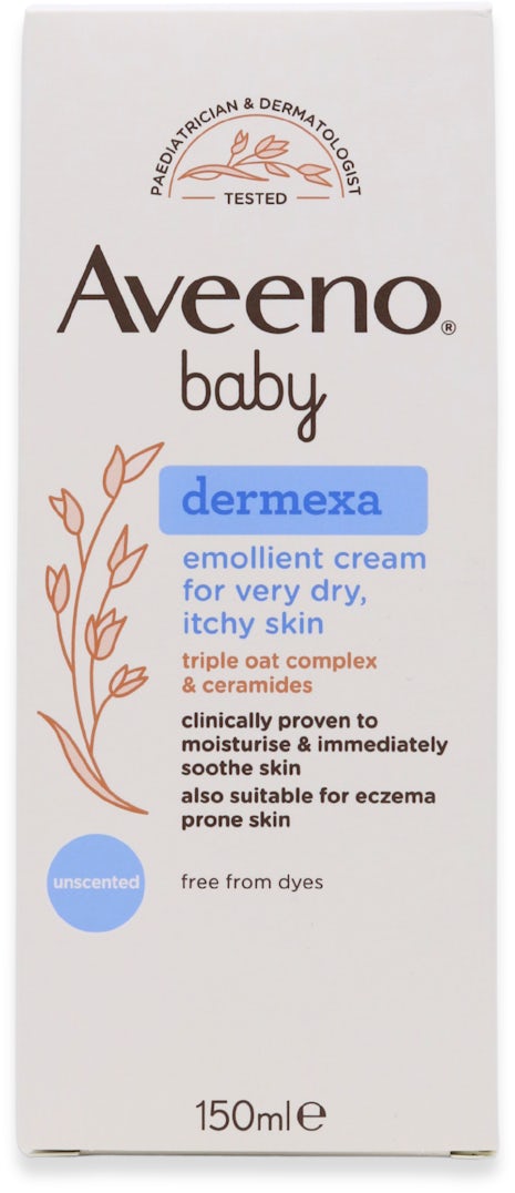 Aveeno Baby Dermexa Emollient Cream 150ml medino