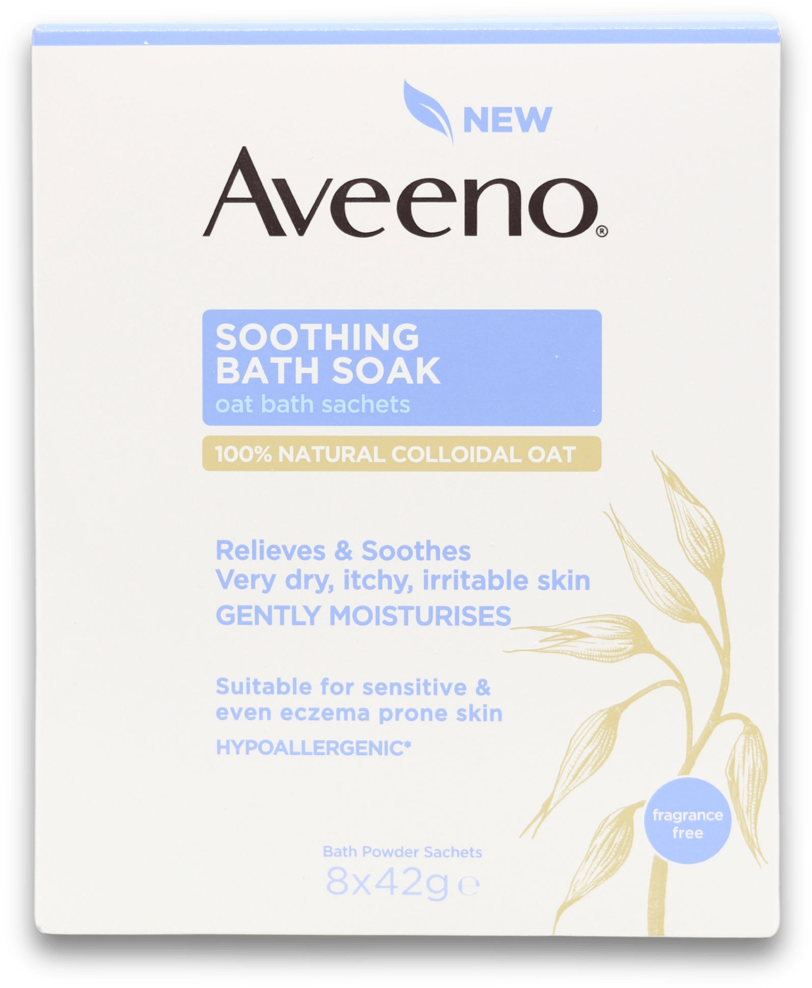 Aveeno Soothing Bath Soak Oat 8 Sachets