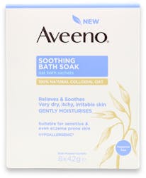 Aveeno Soothing Bath Soak Oat 8 Sachets