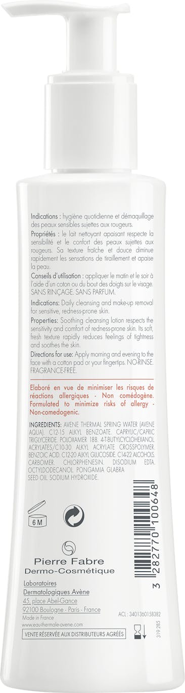 Avène Antirougeurs CLEAN Cleansing Lotion 200ml - 2