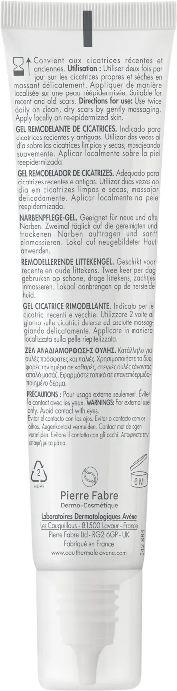 Avene Cicalfate+ Remodeling Scar Gel 40ml - 2
