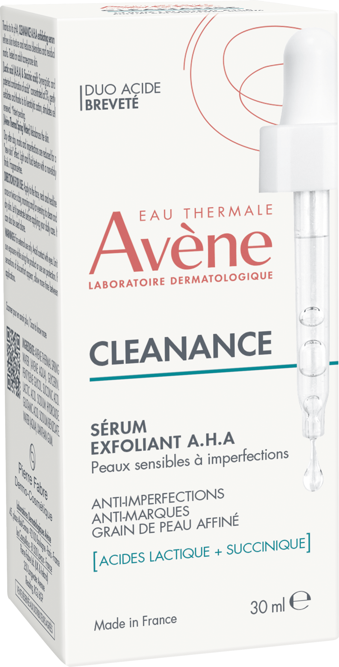 Avène Cleanance A.H.A Exfoliating Serum 30ml