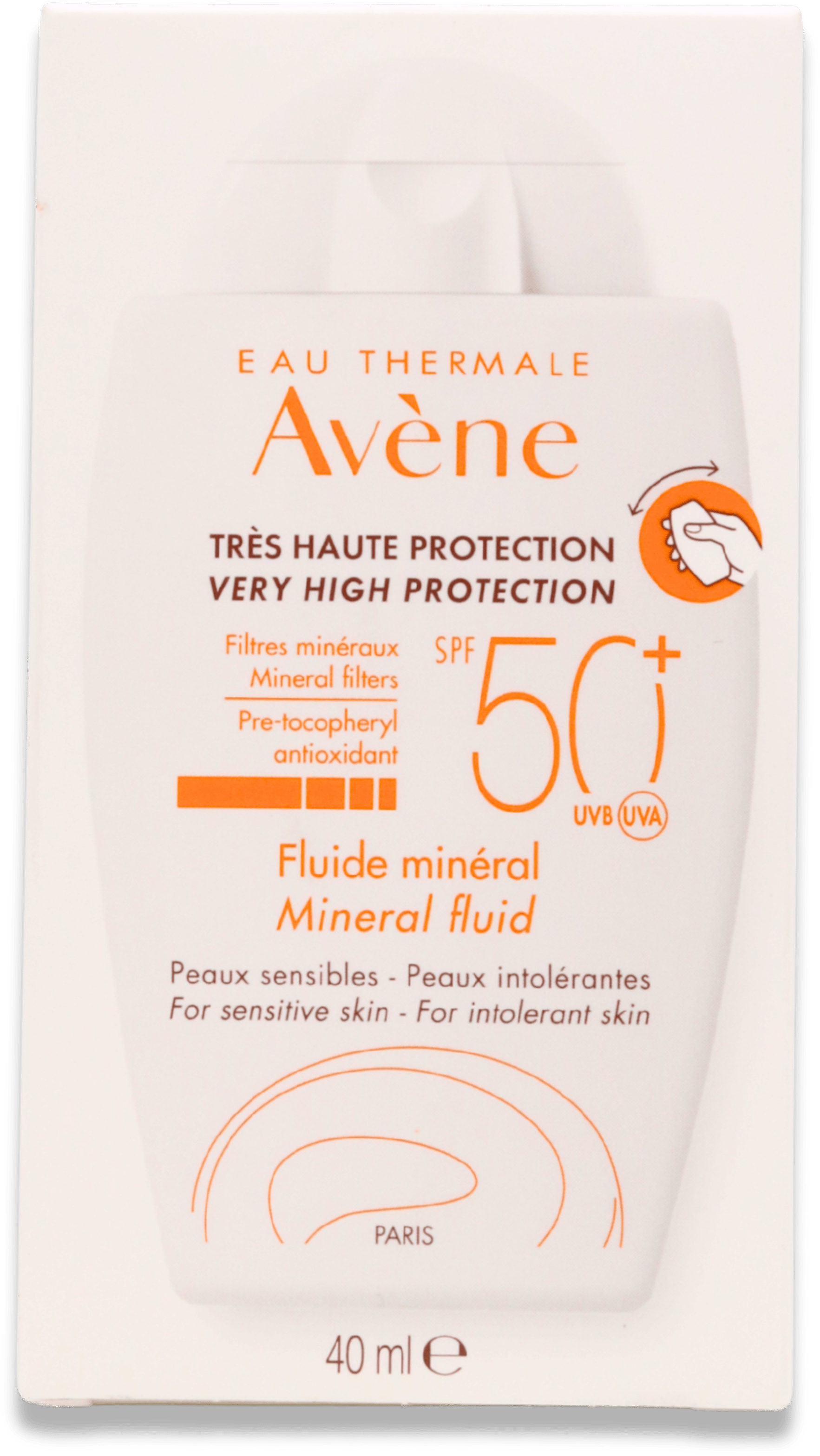 Avène Mineral Fluid Very High Protection SPF50+ 40ml