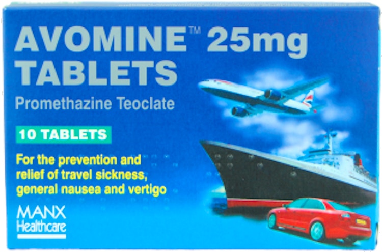 travel sickness tablets promethazine