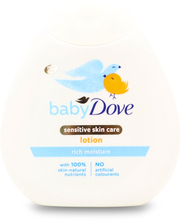 Photos - Cream / Lotion Dove Baby  Sensitive Skin Care Lotion Rich Moisture 200ml 