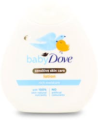 Baby Dove Sensitive Skin Care Lotion Rich Moisture 200ml
