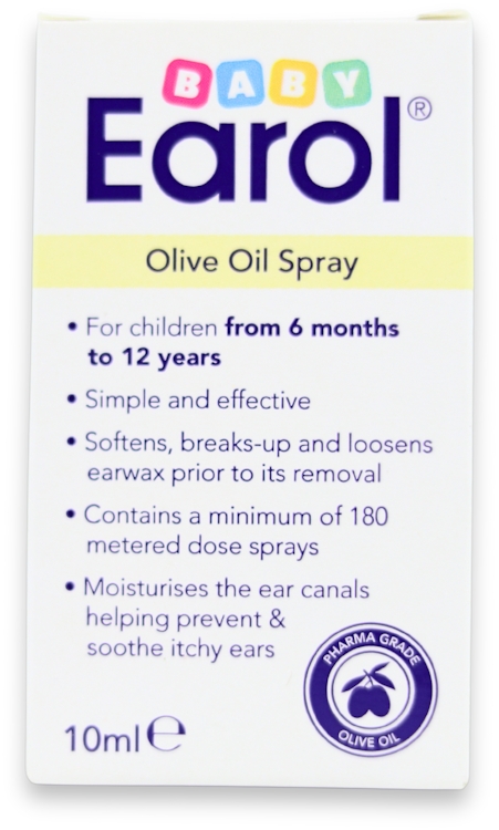 Baby Earol Olive Oil Spray 10ml