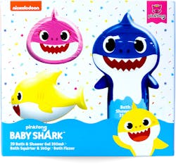 Baby Shark Bath Set 3pc