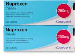 Back Pain Treatment - Naproxen 250mg (PGD) 56 Tablets