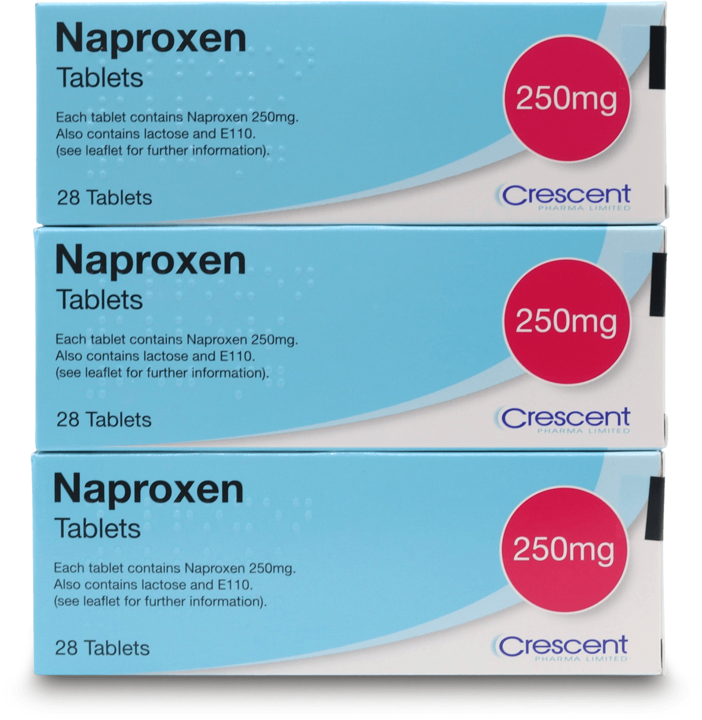 Back Pain Treatment Naproxen 250mg (PGD) 84 Tablets medino