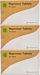 Back Pain Treatment - Naproxen 250mg (PGD)  84 Tablets