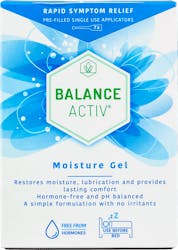 Balance Activ Moisture Gel Pre-Filled Single Use Applicators 7 Pack