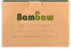 Bambaw Cotton Buds Box 400 Pack