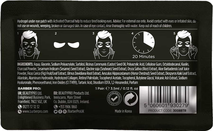 BARBER PRO Under Eye Mask 3 Pack - 2