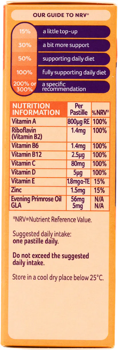 Bassetts Evening Primrose Oil & Multivitamins 12-18 Years 30 Gummies - 2