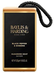 Baylis & Harding Black Pepper & Ginseng Soap On A Rope 200g