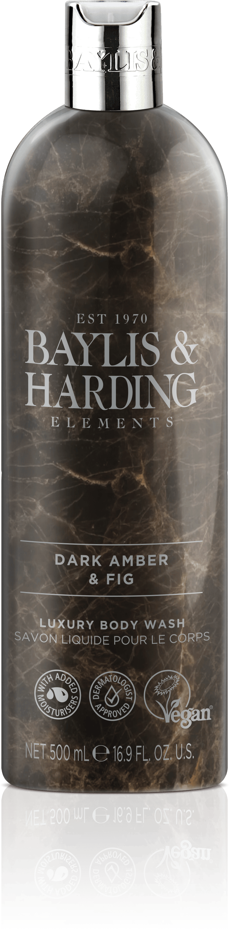 Baylis & Harding Elements Body Wash Dark Amber & Fig 500ml
