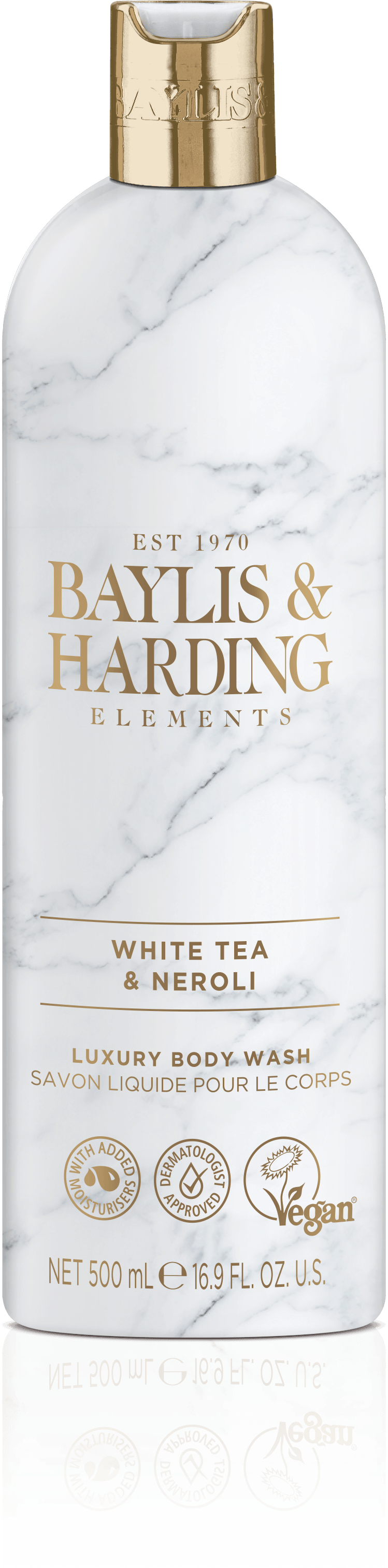 Baylis & Harding Elements Body Wash White Tea & Neroli 500ml