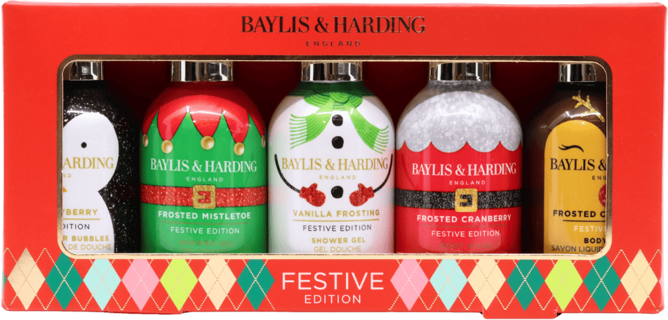 Baylis & Harding Festive Edition Luxury Assorted Bathing 5 Piece Gift Set