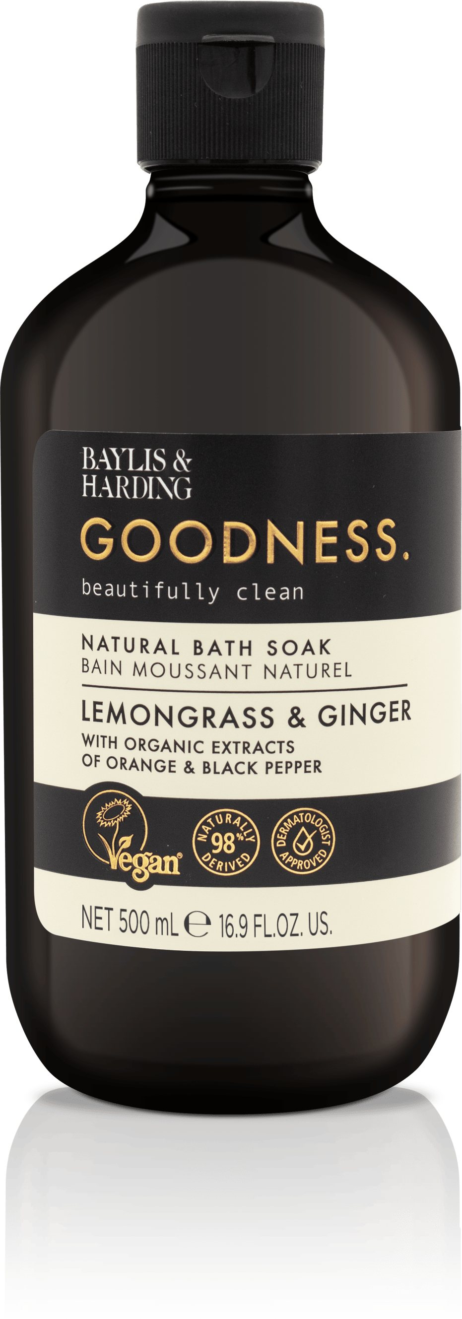 Baylis & Harding Goodness Lemongrass & Ginger Bath Soak 500ml