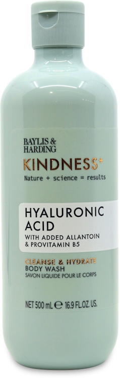 Photos - Soap / Hand Sanitiser Baylis & Harding Kindness+ Hyaluronic Acid Body Wash 500ml