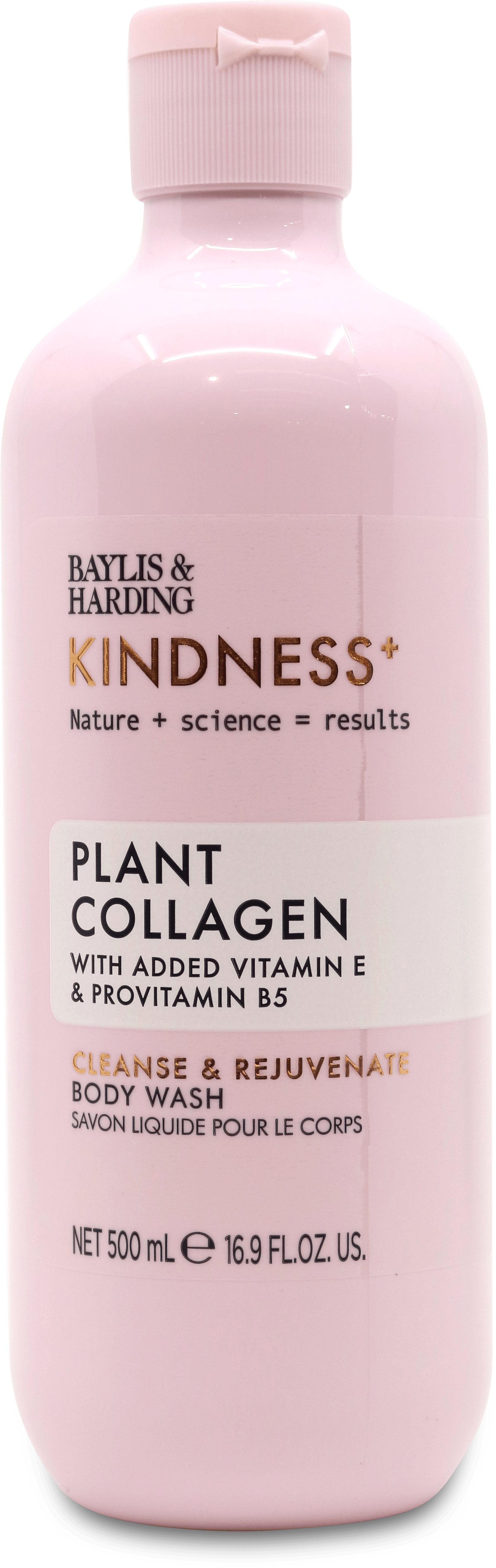 Baylis & Harding Kindness+ Plant Collagen Rejuvenate Body Wash 500ml