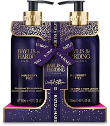 Baylis & Harding Limited Edition Mulberry Fizz 2 Bottle Set