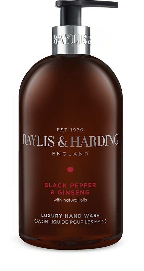 Baylis & Harding Men's Black Pepper & Ginseng Hand Wash 500ml