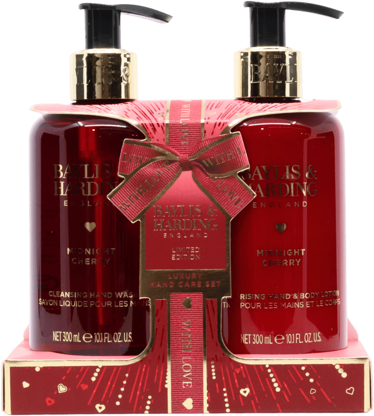 Baylis & Harding Midnight Cherry Luxury Hand Care Gift Set
