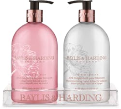 Baylis & Harding Pink Magnolia & Pear Blossom 2 Bottle Set