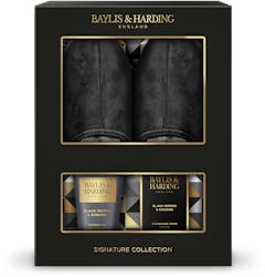 Baylis & Harding Signature Men's Black Pepper & Ginseng Slipper Set